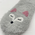 Großhandel Plüsch Fluffi Winter Anti Slip Slipper Socken